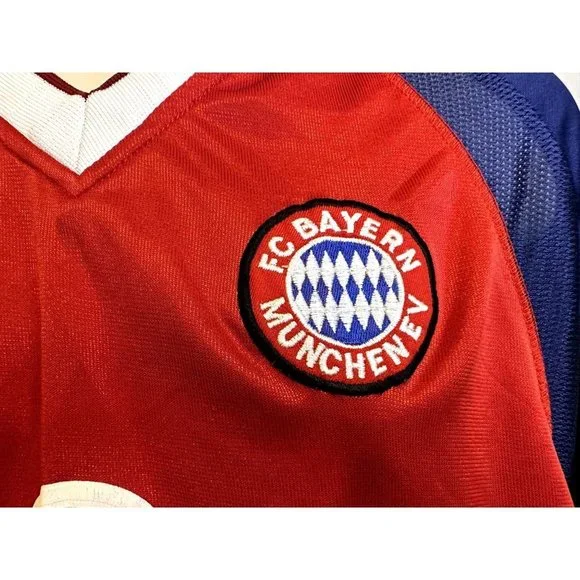 Bayern Munich 1999/2001 Home Football Shirt Jersey Adidas Opel Size L/XL - Picture 9 of 14